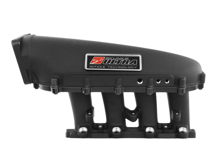 Skunk2 Ultra Series D Series Race Intake Manifold - 3.5L Black Manifold - Bull Strap