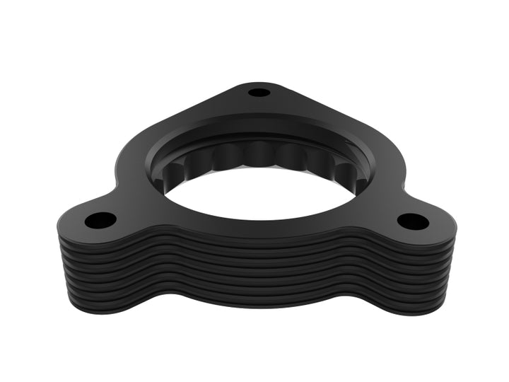 aFe Silver Bullet Throttle Body Spacer 19-21 Toyota Corolla L4 2.0L - Black - Bull Strap