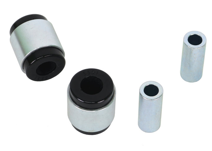 Whiteline 16-23 Mazda MX-5 Miata Rear Toe Arm Outer Bushing Kit - Bull Strap