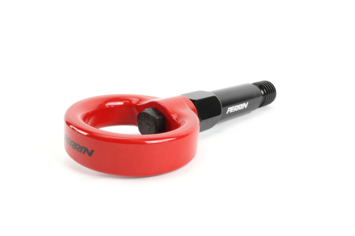 PERRIN 20-25 Toyota Supra Tow Hook Kit (Front) - Red - Bull Strap