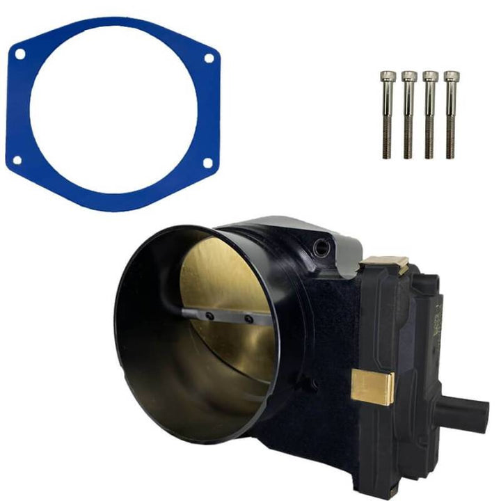 Granatelli 13-20 GM LT1/LT4/LT5 Drive-By-Wire 103mm Throttle Body - Black - Bull Strap