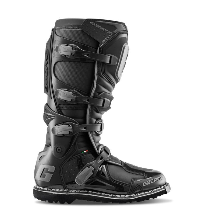 Gaerne Fastback Endurance Enduro Boot Midnight Size - 10 - Bull Strap
