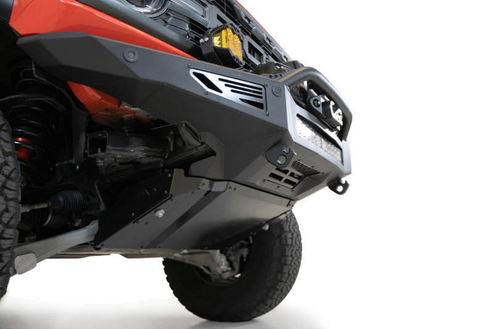 Addictive Desert Designs 22-23 Ford Bronco Raptor Rock Fighter Skid Plate - Bull Strap