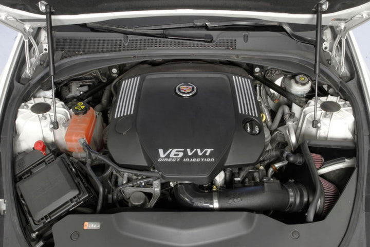 K&N 13-15 Cadillac ATS V6-3.6L F/I AirCharger Performance Intake - Bull Strap