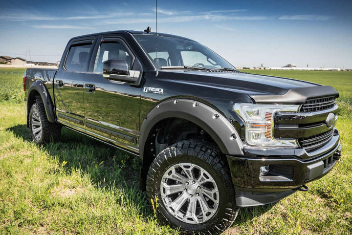 EGR 15+ Ford F150 Superguard Hood Shield - Matte (303475) - Bull Strap