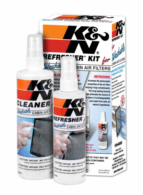 K&N Cabin Filter Cleaning Kit - Bull Strap