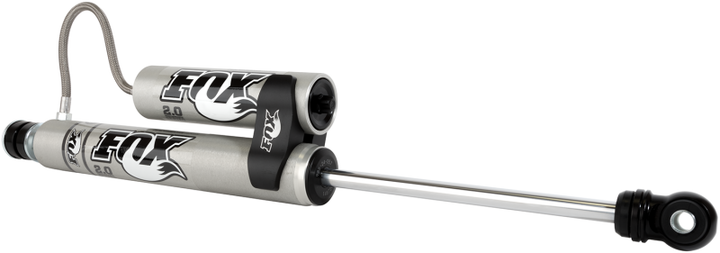 Fox 2.0 Performance Series 10.1in. Smooth Body Remote Res. Shock w/Stem Mount / Std Travel - Black - Bull Strap