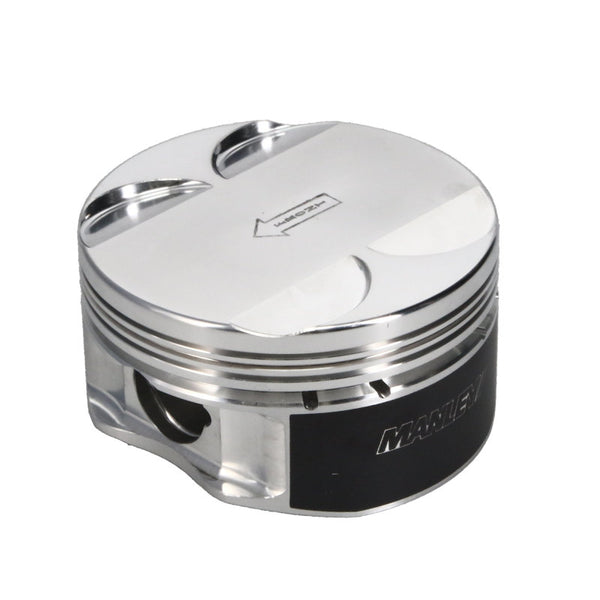 Manley Ford Coyote 5.0L DOHC +6.75cc Dome Piston Set - Bull Strap