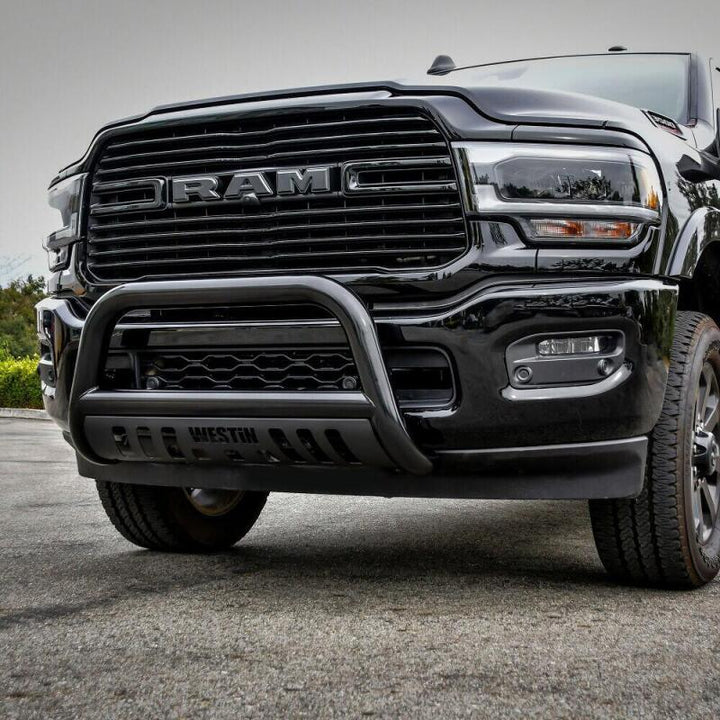 Westin 19-20 Ram 2500/3500 E-Series Bull Bar - Black - Bull Strap