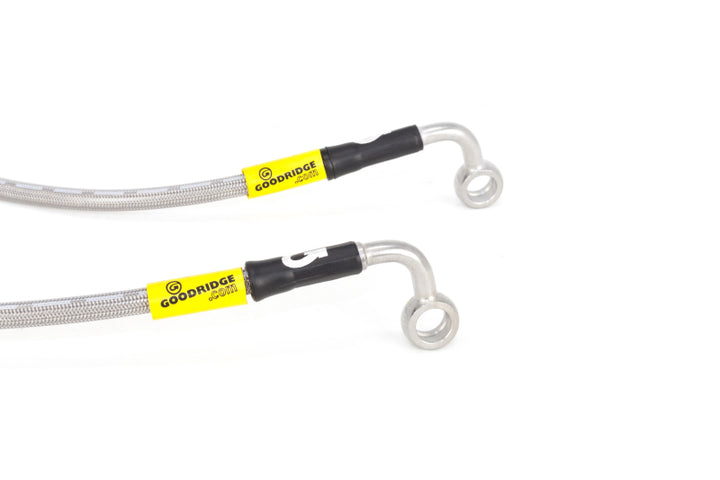 Goodridge 00-06 Chevrolet Tahoe (Rear Disc w/ Stabila Trak) Stainless Steel Brake Line Kit - Bull Strap