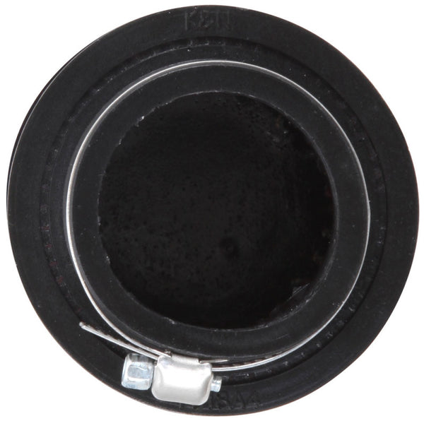 K&N 1.75 inch Vent 3 inch D 2.5 inch H Air Filter - Rubber Top - Bull Strap