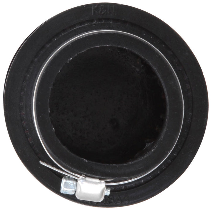 K&N 1.75 inch Vent 3 inch D 2.5 inch H Air Filter - Rubber Top - Bull Strap