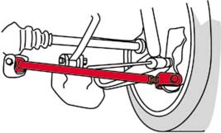 SPC 92-99 BMW E36/99-06 E46 Single Rear Adjustable Camber Arm - Bull Strap