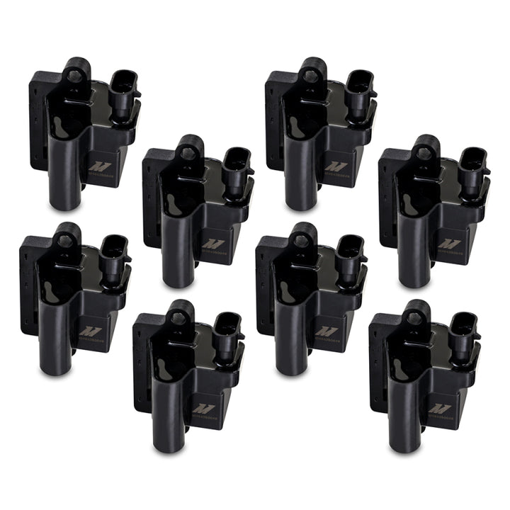 Mishimoto 99-07 GM Square Style Engine Ignition Coil Set - Bull Strap