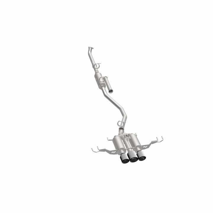 MagnaFlow 2023+ Honda Civic Type R SPEQ Series Cat-Back Perf Exhaust System w/ CF Tips - Bull Strap