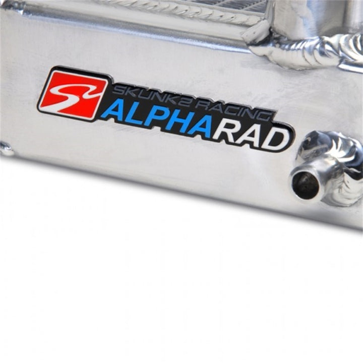 Skunk2 Alpha Series 94-01 Acura Integra Radiator (Full Size) (Dual Core) (Manual Trans.) - Bull Strap