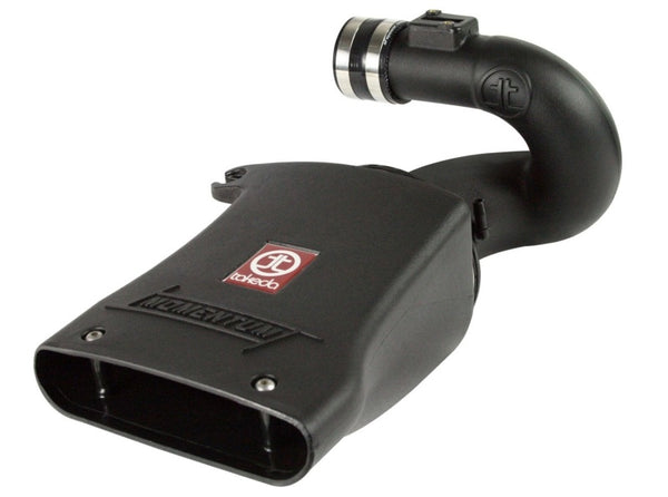 aFe Takeda Intake System 11-12 Honda CR-Z L4 1.5L Stage 2 Pro 5R Wrinkle Black - Bull Strap
