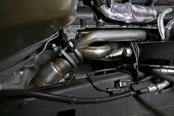 aFe Twisted Steel Headers 2019 RAM 1500 V8-5.7L HEMI - Bull Strap