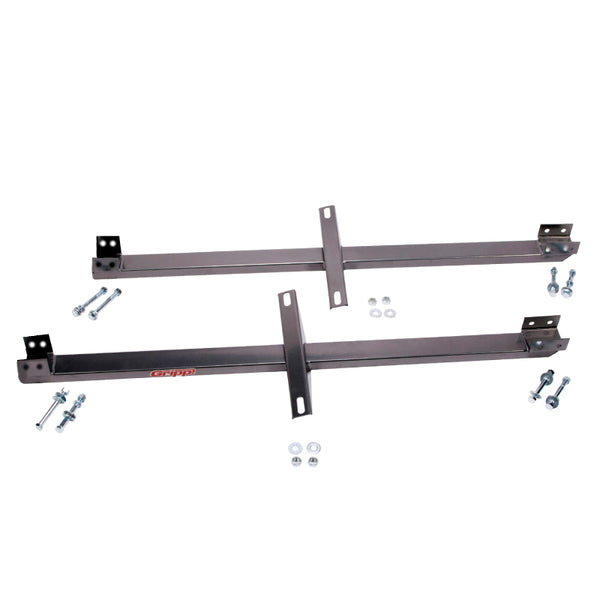 BBK 94-95 Mustang Subframe Connector Full Length With Seat Support Bracket - Bull Strap