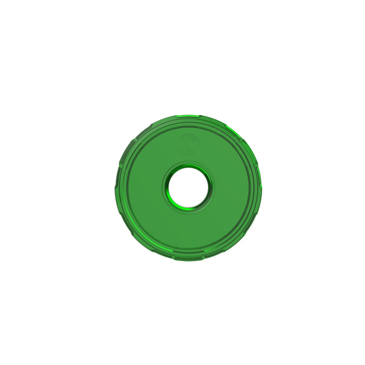KC HiLiTES Cyclone V2 LED - Replacement Lens - Green - Single - Bull Strap