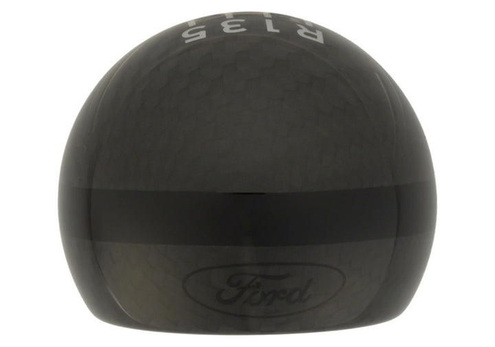 Ford Racing 15-25 Mustang Ford Racing Carbon Fiber Shift Knob 6 Speed - Bull Strap