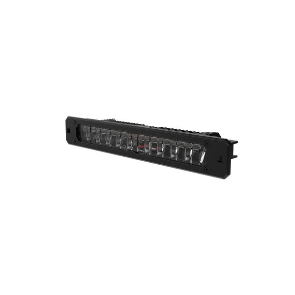 KC HiLiTES Platform One Profile 10in. SideCast Flush Mount Lights (Does Not Include Rack) - Bull Strap