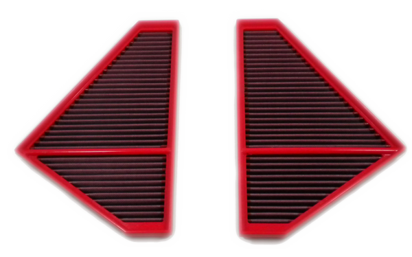 BMC 2013+ Jaguar F-Type 3.0 Kompressor Replacement Panel Air Filters (Full Kit) - Bull Strap