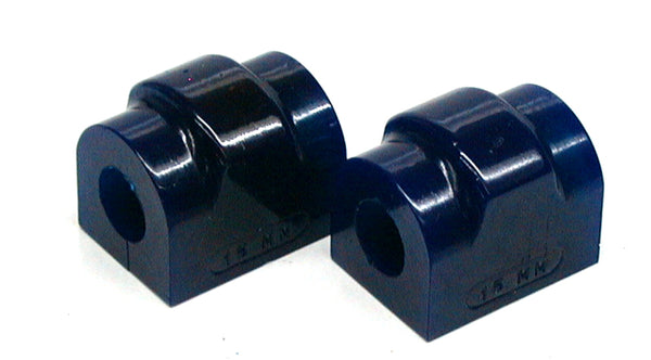SuperPro 2009 BMW Z4 sDrive30i Rear 20mm Sway Bar Mount Bushing Set - Bull Strap