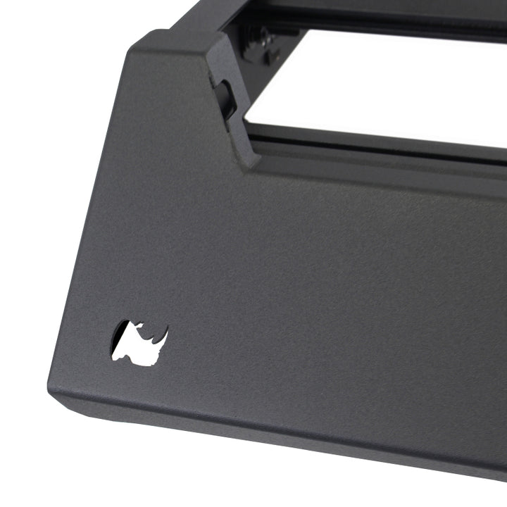 Go Rhino 19-23 Chevrolet/GMC Silverado/Sierra 1500 CC Ceros Low Profile Roof Rack - Tex. Blk - Bull Strap