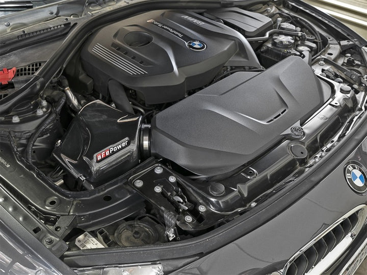 aFe Magnum FORCE Stage-2 Pro 5R Cold Air Intake System 2017 BMW 330i (F3x) I4-2.0L (t) B48 - Bull Strap