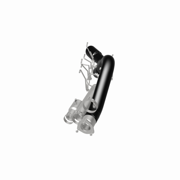 MagnaFlow 2024+ Chevy Silverado 2500HD/3500HD Black Series Filter-Back Performance Exhaust - Bull Strap