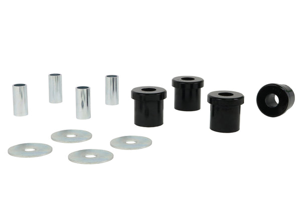 Whiteline Plus Mitsubishi 5/91-4/00 Montero/Pajero/Shogun Front Upper Inner Control Arm Bushing Kit - Bull Strap