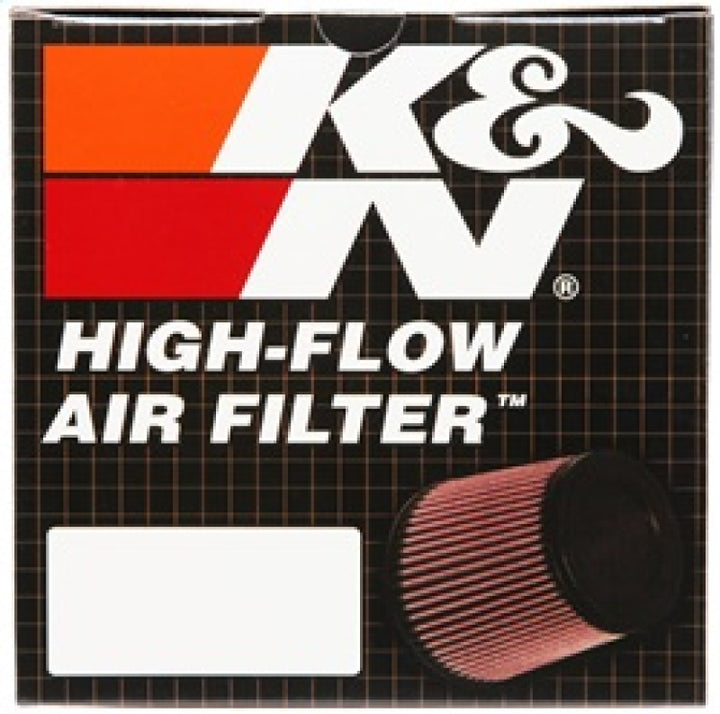 K&N Universal Rubber Filter 2.75in Flange ID x 5.875in Base OD x 4.75in Top OD x 7in Height - Bull Strap