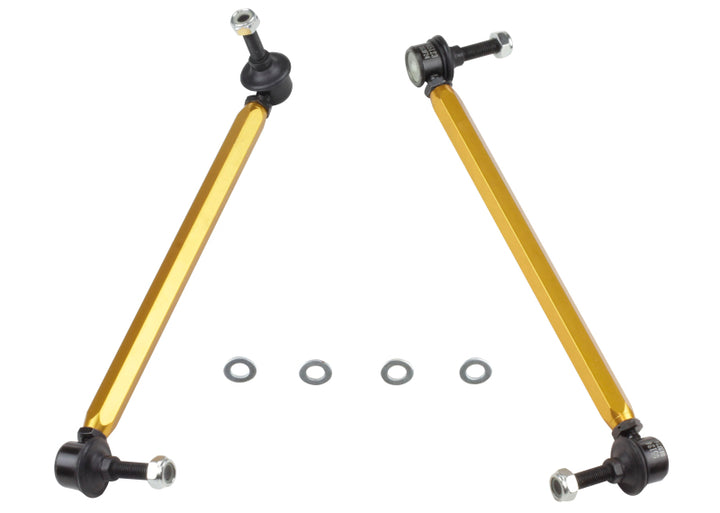Whiteline 8/06-8/09 Pontiac G8 Front Sway Bar - Link Assembly H/D Adj Steel Ball - Bull Strap