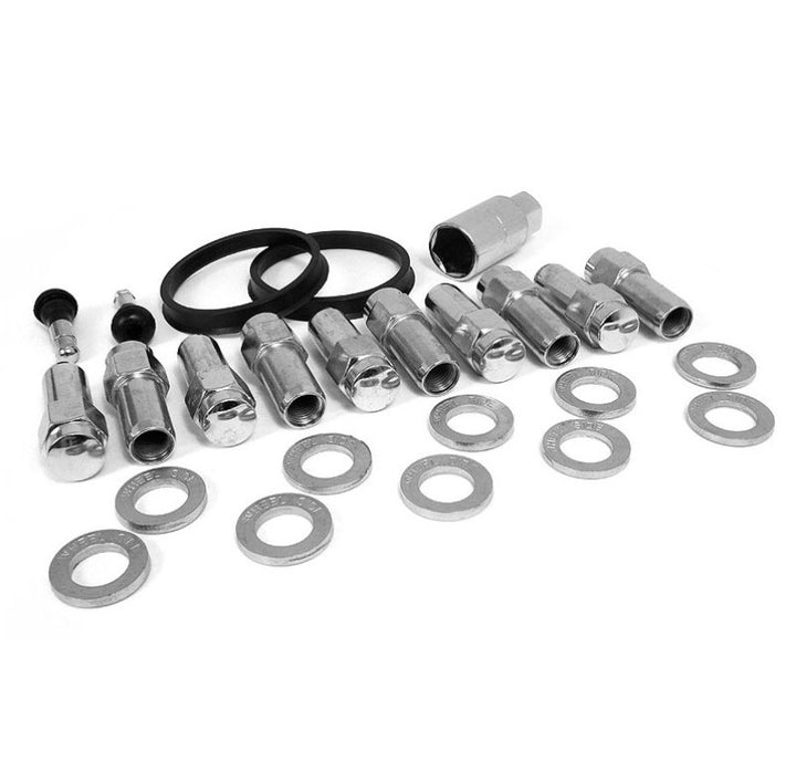 Race Star 12mmx1.5 GM Open End Deluxe Lug Kit - 10 PK - Bull Strap