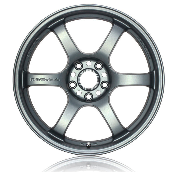 Gram Lights 57DR 15x8.0 +35 4-100 Gunblue 2 (G2) Wheel - Bull Strap