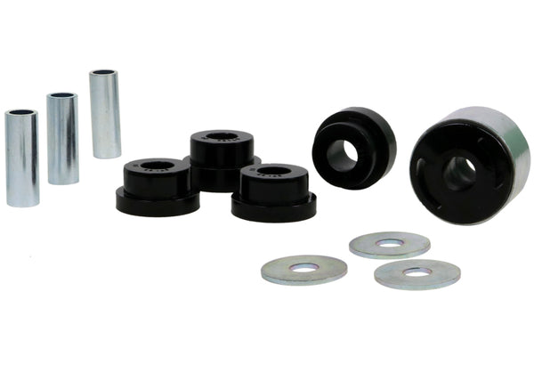 Whiteline 08-15 Mitsubishi Lancer Evo Rear Differential Mount Bushing Kit - Bull Strap