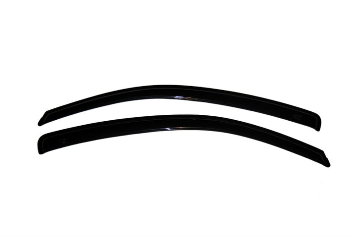 AVS 05-10 Chevy Cobalt Coupe Ventvisor Outside Mount Window Deflectors 2pc - Smoke - Bull Strap