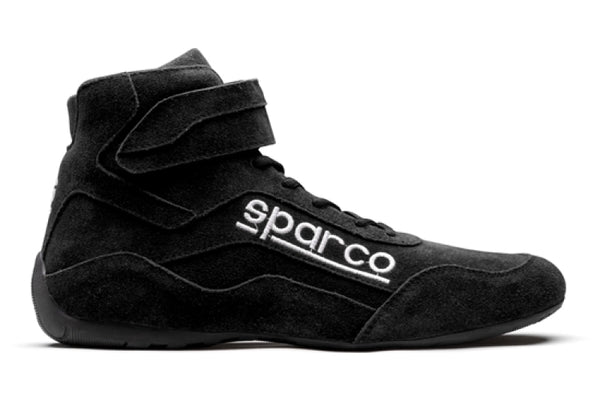 Sparco Shoe Race 2 Size 8 - Black - Bull Strap