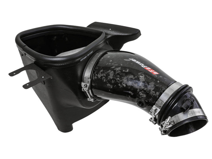 aFe 2021 Dodge Durango SRT Hellcat Track Series Carbon Fiber Cold Air Intake System w/ Pro DRY S - Bull Strap