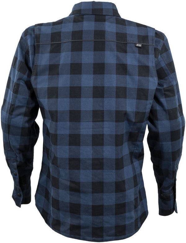 Speed and Strength True Grit Armored Motoshirt Navy/Black - 2XL - Bull Strap