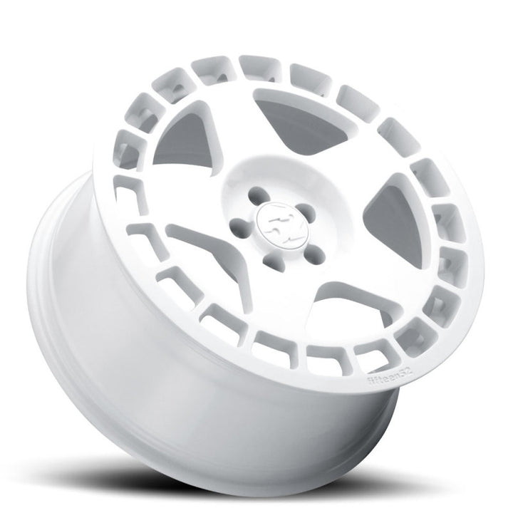 fifteen52 Turbomac 18x8.5 5x112 45mm ET 66.56mm Center Bore Rally White Wheel - Bull Strap