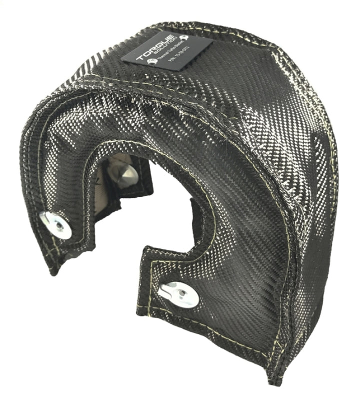 Torque Solution Thermal Turbo Blanket (Carbon Fiber) Fits GT25, GT28, GT30, GT32, GT35, GT37 - Bull Strap