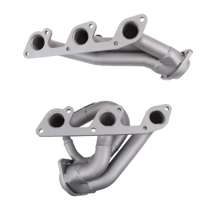 BBK 05-10 Mustang 4.0 V6 Shorty Tuned Length Exhaust Headers - 1-5/8 Titanium Ceramic - Bull Strap