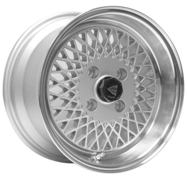 Enkei92 Classic Line 15x7 38mm Offset 4x114.3 Bolt Pattern Silver Wheel - Bull Strap