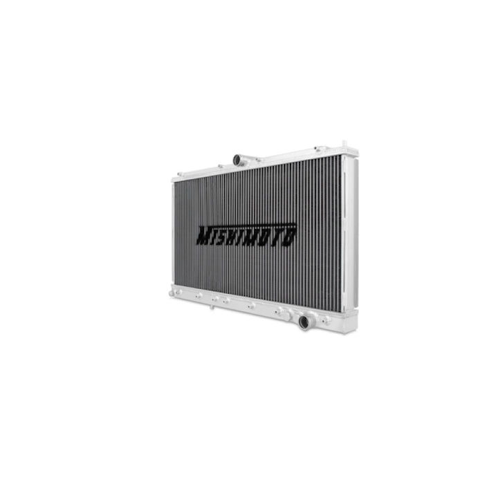 Mishimoto 91-99 Mitsubishi 3000GT Turbo Manual Aluminum Radiator - Bull Strap
