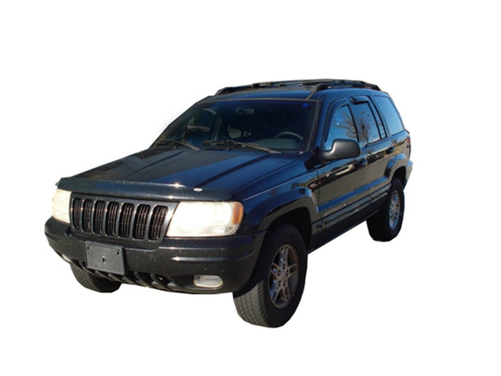 AVS 2004 Ford Ecosport (Brazil) Ventvisor In-Channel Front & Rear Window Deflectors 4pc - Smoke - Bull Strap