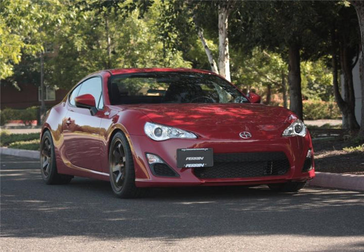 PERRIN 18-21 Subaru WRX/STI & 13-20 BRZ / 17-20 Toyota 86 & 13-16 FR-S License Plate Relocation Kit - Bull Strap