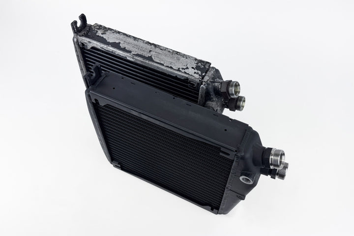 CSF Porsche 964/993 OEM+ Performance Fender Oil Cooler - Bull Strap