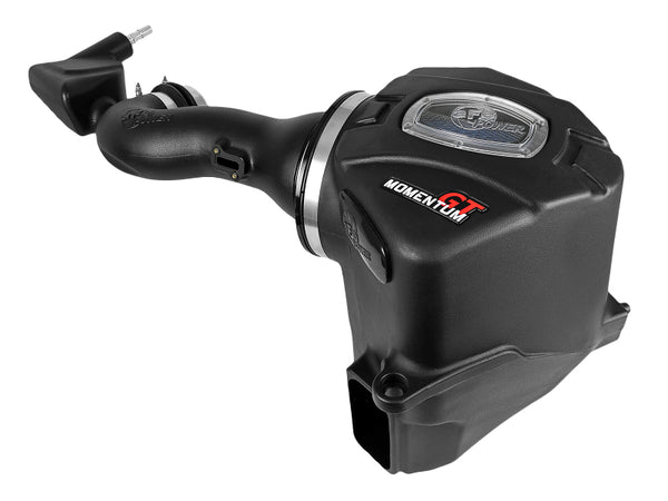aFe Momentum GT Pro 5R Cold Air Intake System 2019 GM Silverado/Sierra 1500 V6-4.3L/V8-5.3/6.2L - Bull Strap